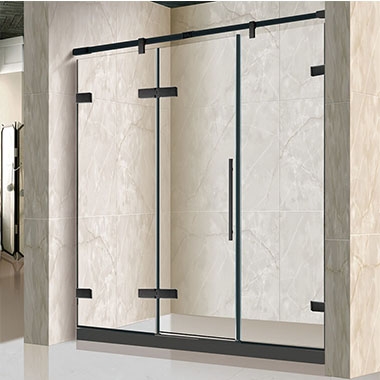 How to clean the shower room glass stains